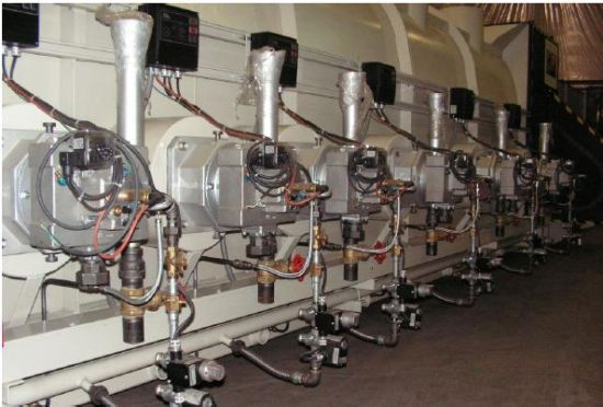 Gas-fired LT furnaces.