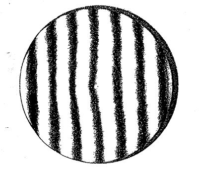 Cross section of 2 inch diameter 10 inch radius aluminum sphere
