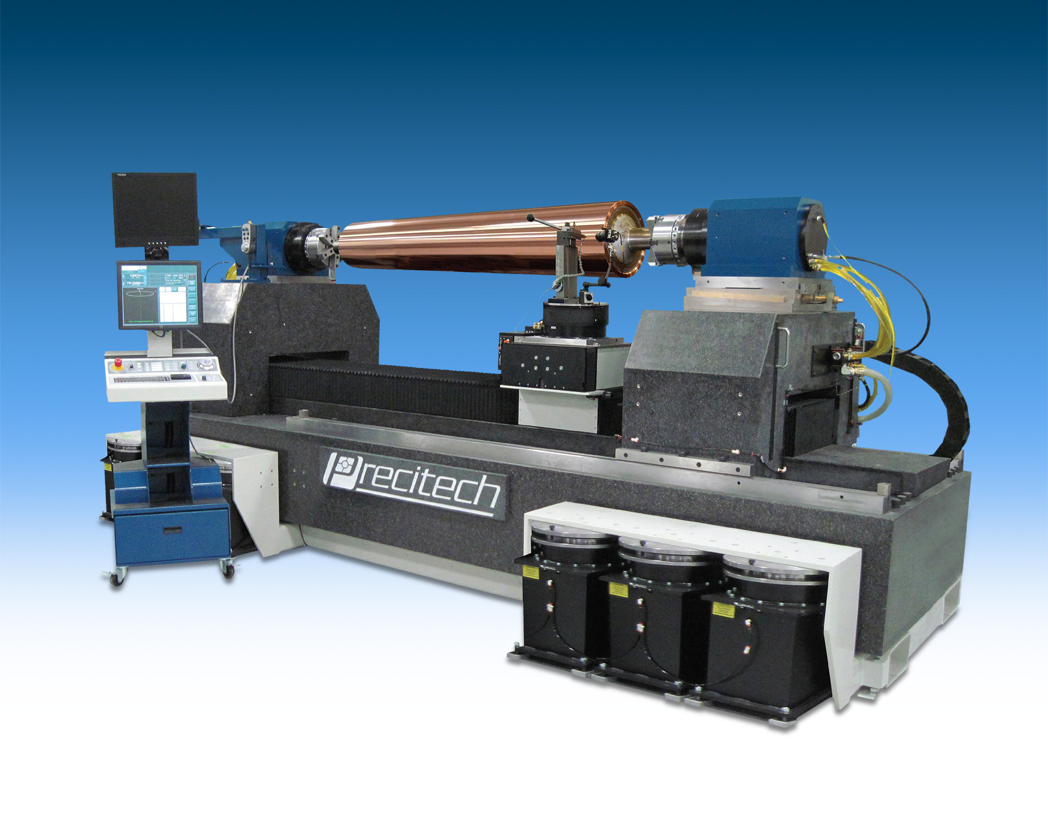 Precitech DRL 2000 drum-roll lathe