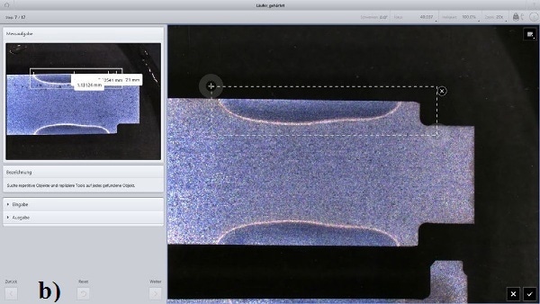 Second position, successful object recognition.
