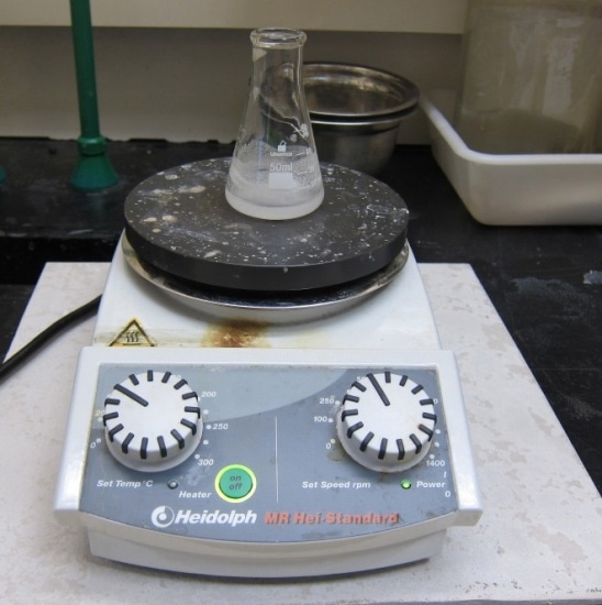 Acetylation of salicylic acid