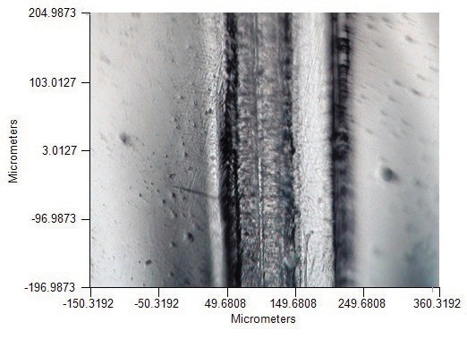 Visible image for multilayer packaging material.