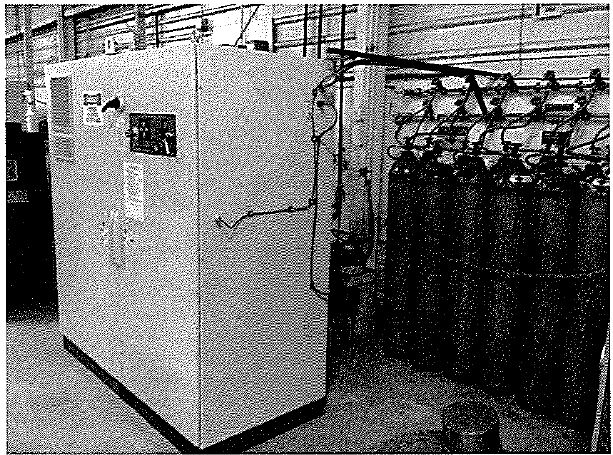 HOGEN hydrogen generator with cylinder surge storage capacity