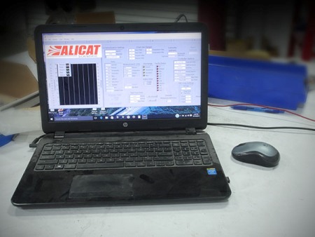 Alicat’s LabVIEW downloads customized to run a prototype system