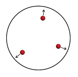 Increasing the volume of a rigid container reduces the pressure inside it.