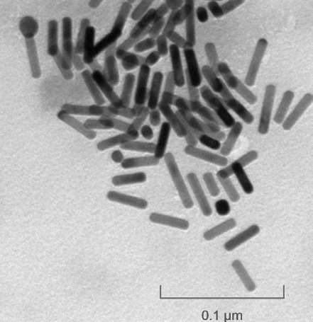 Gold Gemini Nanorods, CTAB Free (Wavelength 800 nm)