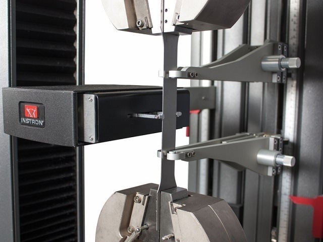 Axial and Transverse Extensometer, capable of Method A1 and determining r-value as per ISO 10113.