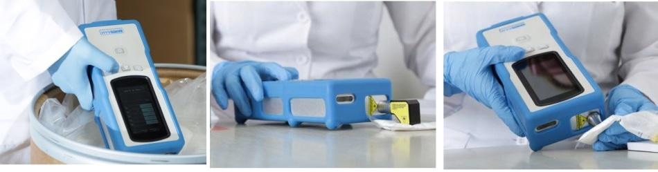 NanoRam in action for raw material identification