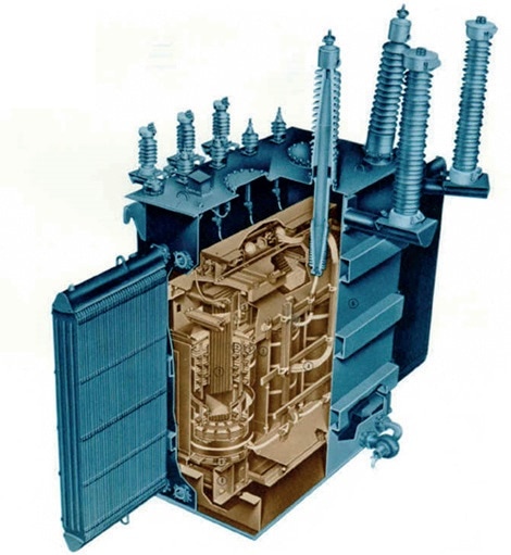 purpose of oil in transformer