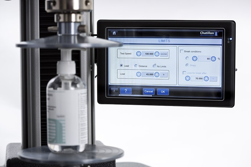 The Chatillon CS Series digital force tester