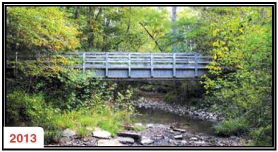 Hybrid Fiber Reinforced Composite Pedestrian Bridge