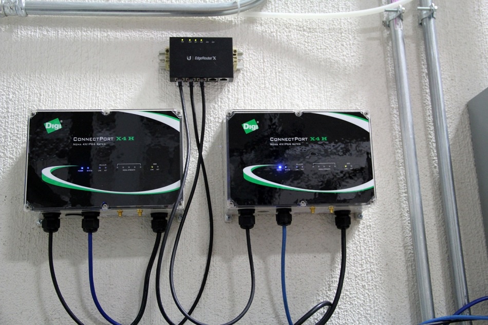 Wireless gateways eliminate long spans of wiring through the plant.