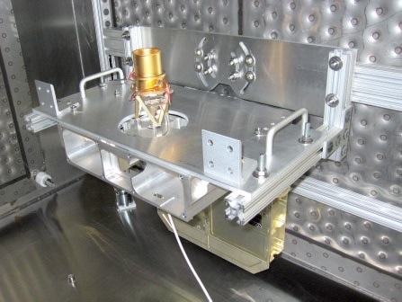 Engineering model of the sample funnel.