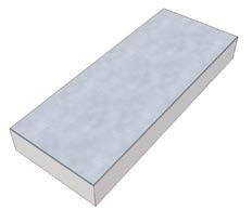Ceramic substrate with-thin film metallic layer