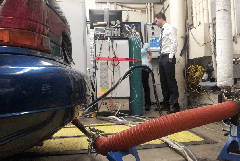 Real-Time Engine Exhaust Analysis with Ultra-Sensitive PTR-TOFMS