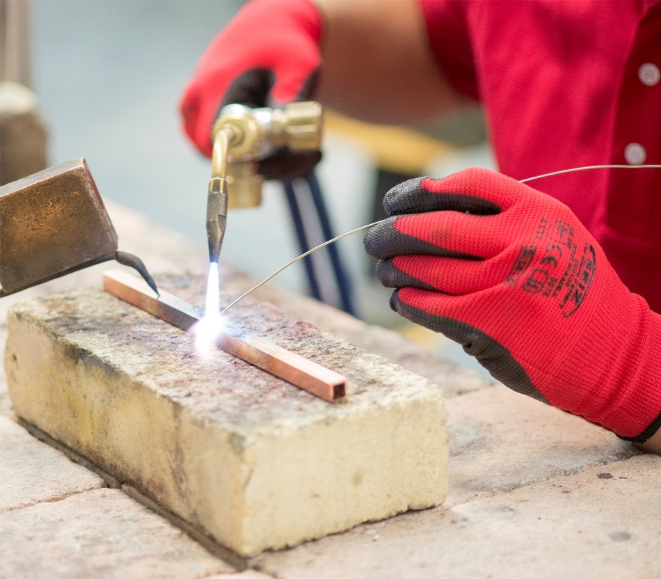 Inductor manufacture is a demanding process that cannot be automated. When brazing or assembling the inductor, every move has to be right.