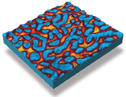 PS/PMMA blend chemical contrast image using Tapping AFM-IR™