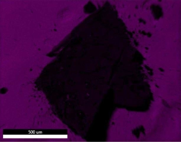 EDX map of Carbon.