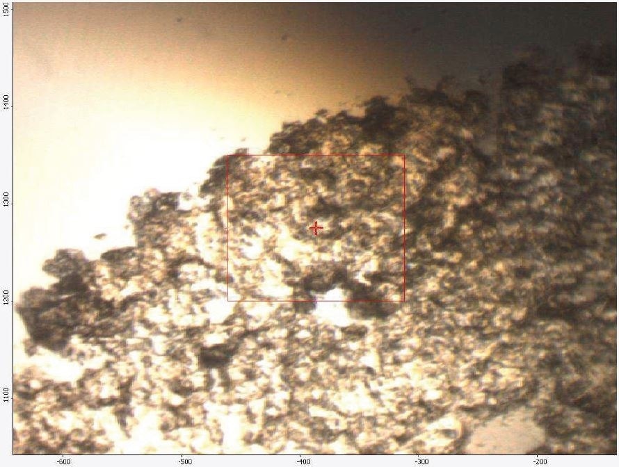 FTIR Micrograph of the insolubles