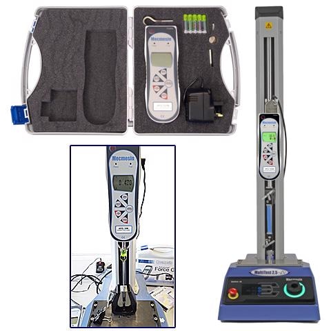 The AFG, paired with a force tester is a versatile instrument for tension tests with data exported to plotting or analysis software.