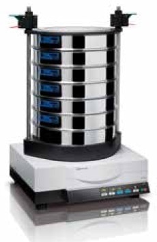 Horizontal sieve shaker AS 400 control