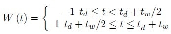 The DLTS spectra and an example of such analysis displayed in Figure 3 (a) were obtained by using the following weighting function: