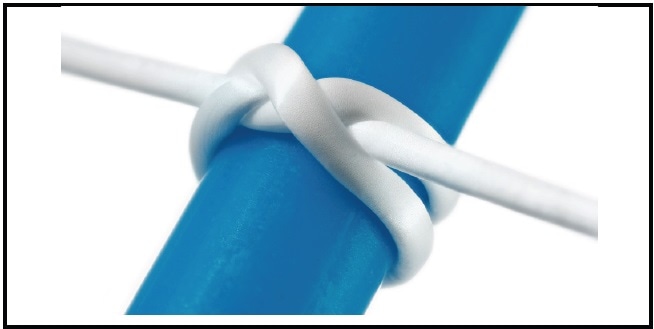 Aeos® ePTFE knotted suture monofilament