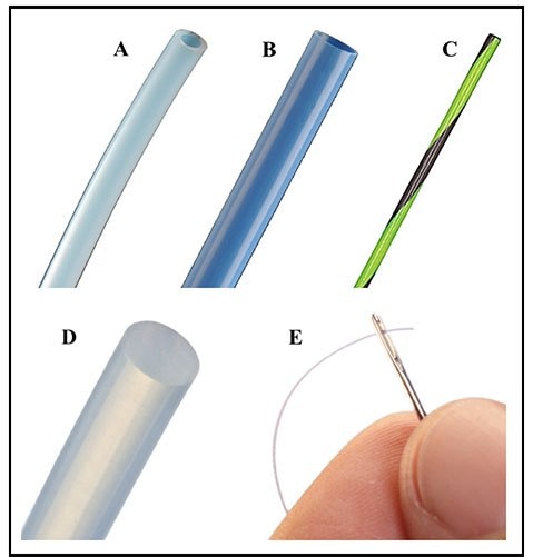 Example PTFE extruded products