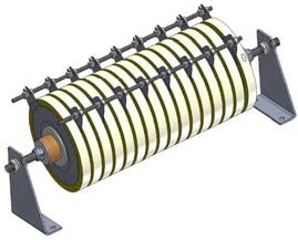 An unspaced Metrosil unit