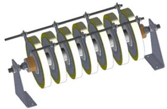 spaced Metrosil unit