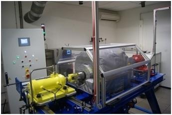 HPHT test bench for stem steals.