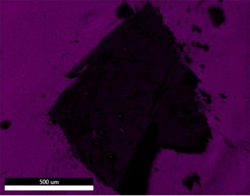EDX map of Carbon.
