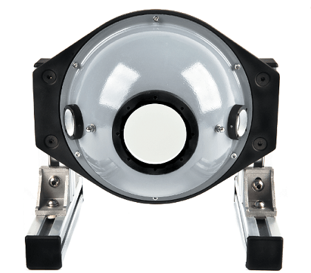 Spectroradiometers can be connected to integrating spheres.