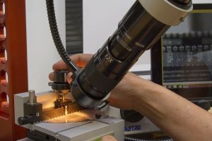 LatticeAx indent and cleaving system
