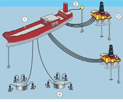 Offshore oil production