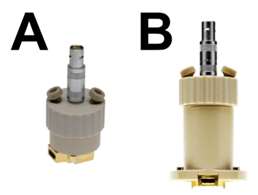 The TSC1600 closed cell (A), and the TSC SW closed cell (B).