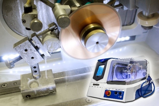 High technology precision cutters such as the IsoMet High Speed use powerful motors and smart cut systems to manage delicate aerospace coatings as well as tough complex shaped fastener systems