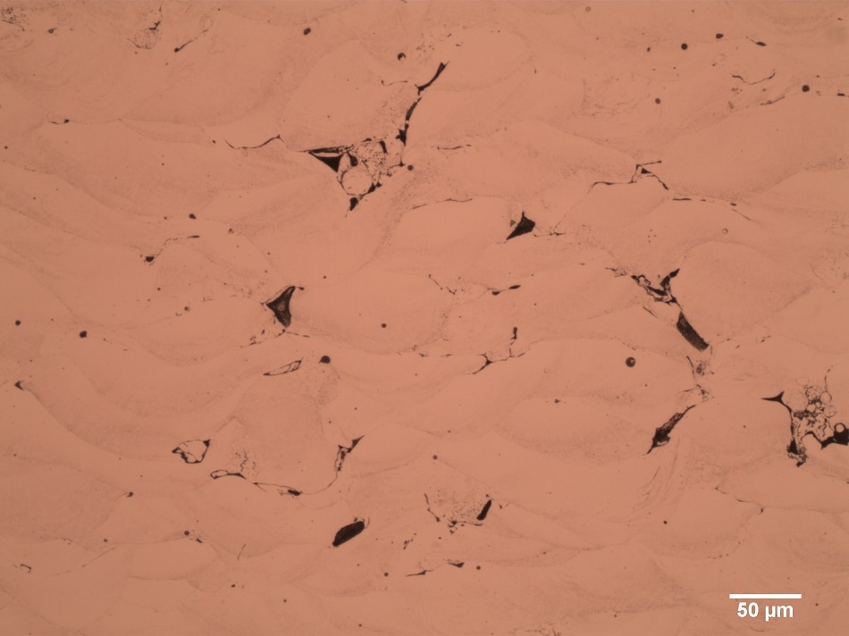 Copper AM manufactured component
