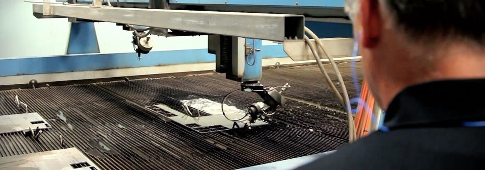 The Jet Edge X-5 5-axis system