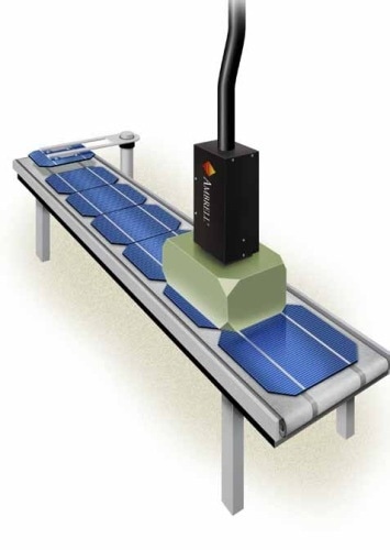 Optimizing solar cell assembly with induction heating