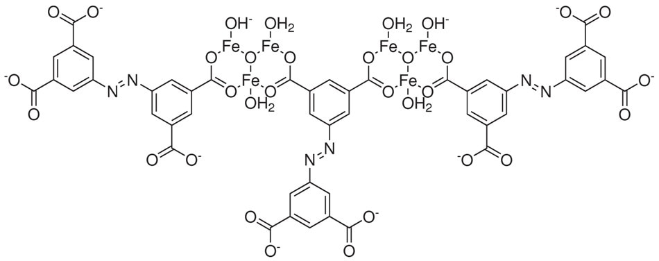 Iron Azobenzene Tetracarboxylix