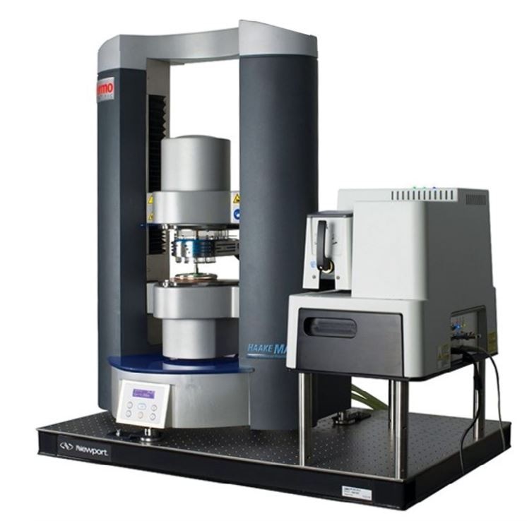 The Thermo Scientific HAAKE MARSXR RheoRaman System.