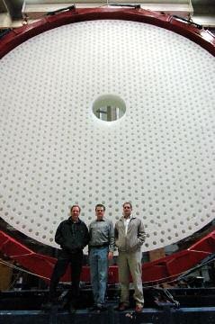 Back Surface of the 8.4 Meter Mirror