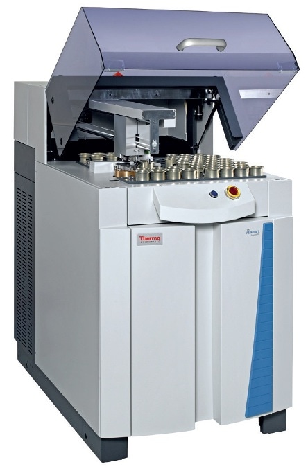 ARL PERFORM’X X-ray fluorescence spectrometer.