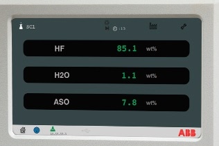 TALYS ASP400 touchscreen