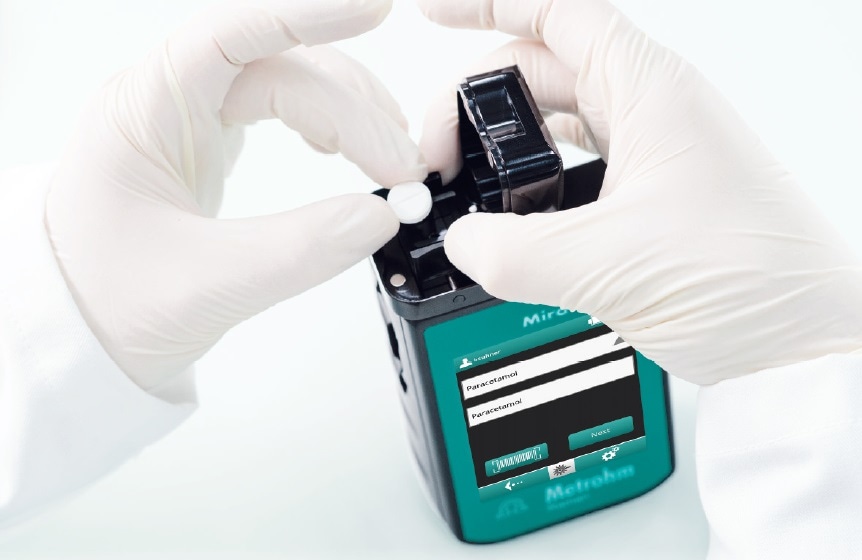 Mira P Raman analyzer.