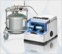 CryoMill with 50 L Dewar.
