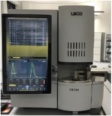 Photography of the CS744 analyzer.