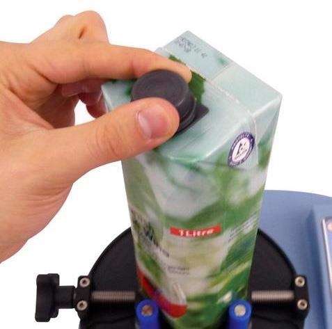 Plastic screw cap closure test