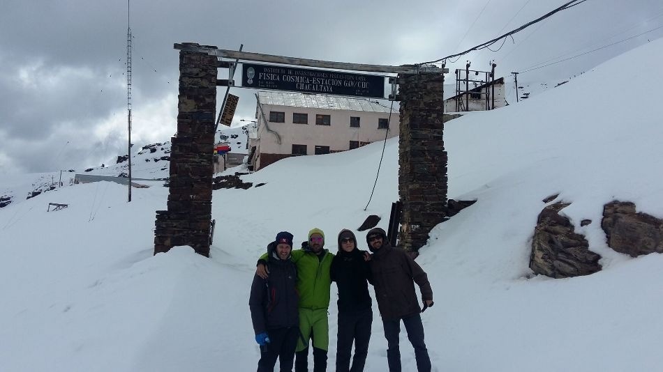 Dr Bianchi’s deployments of the API-TOF to the mountain tops in Nepal and Europe